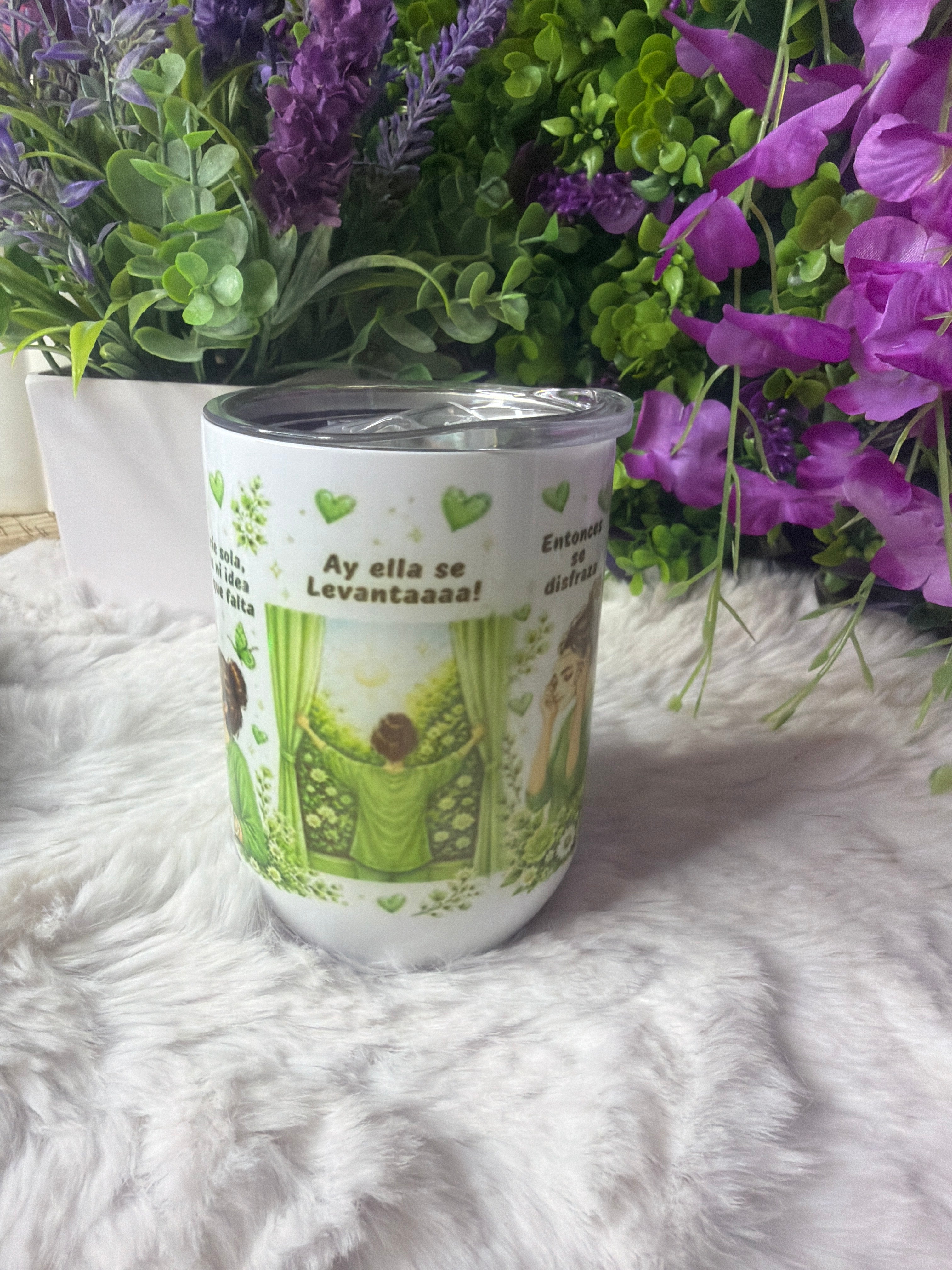 À la niña que fui cup 12 oz