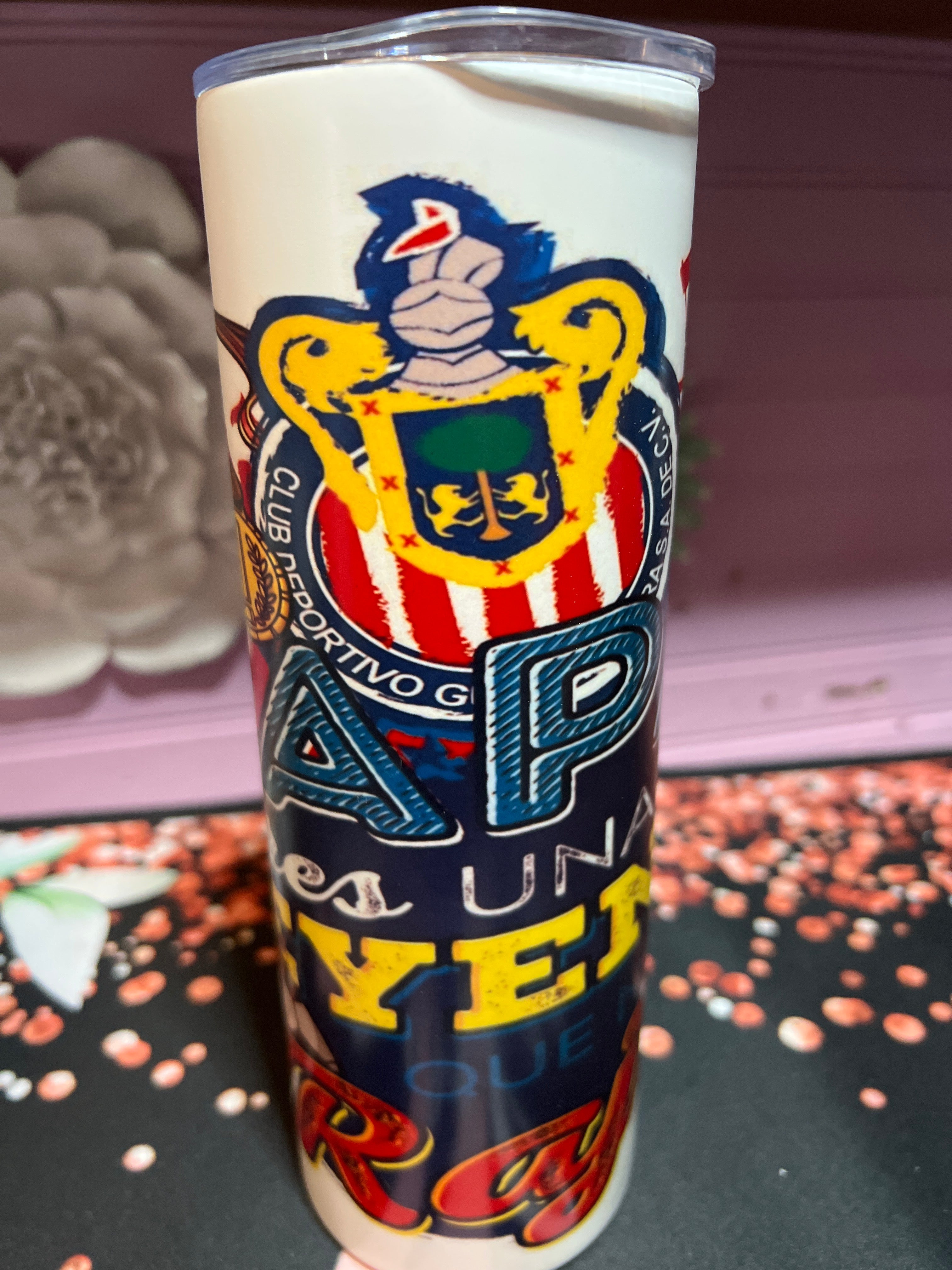 Chivas Papá eres una leyenda que no se raja tumbler 20oz