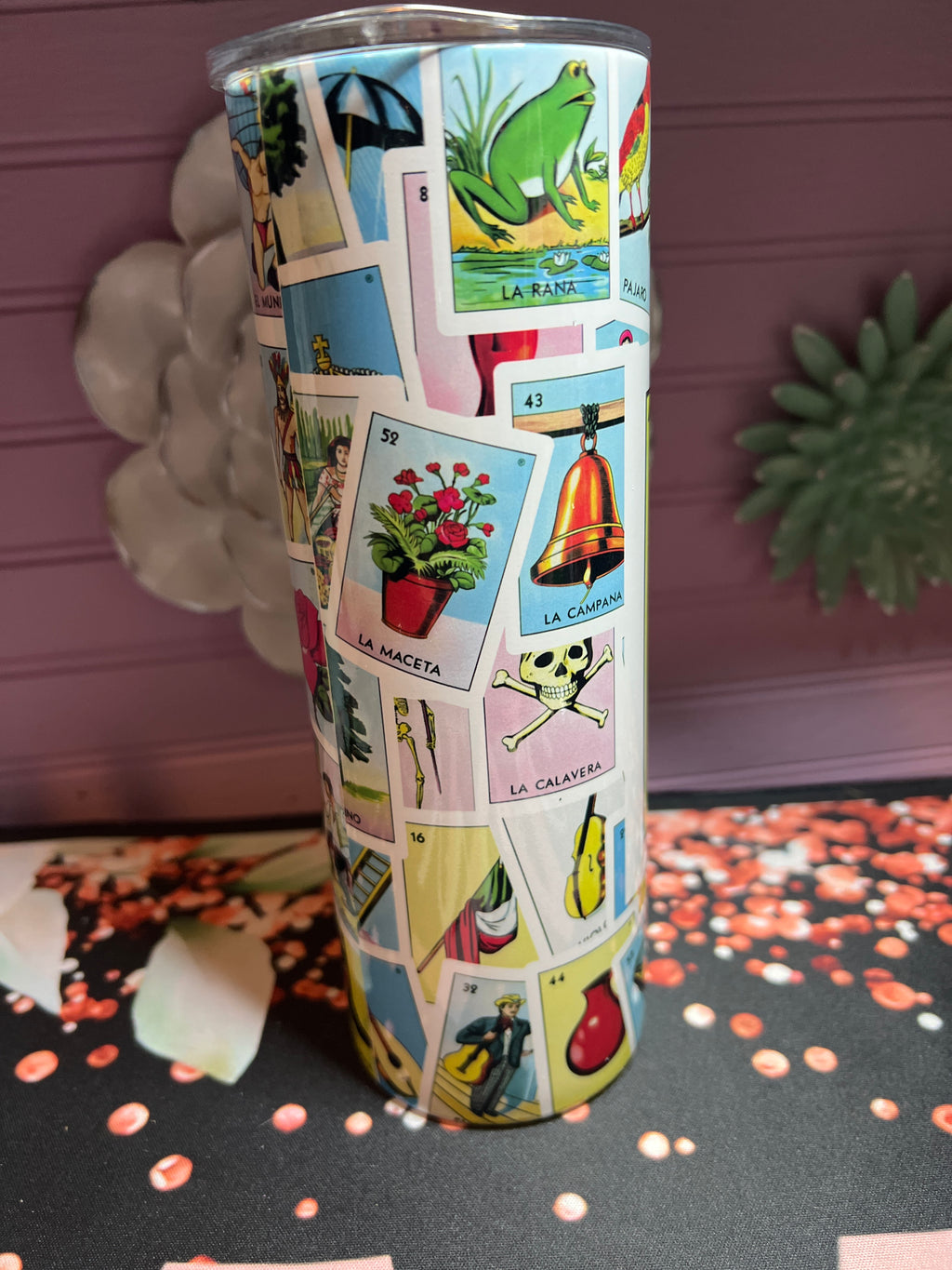Lotería mexicana Tumbler 20 oz