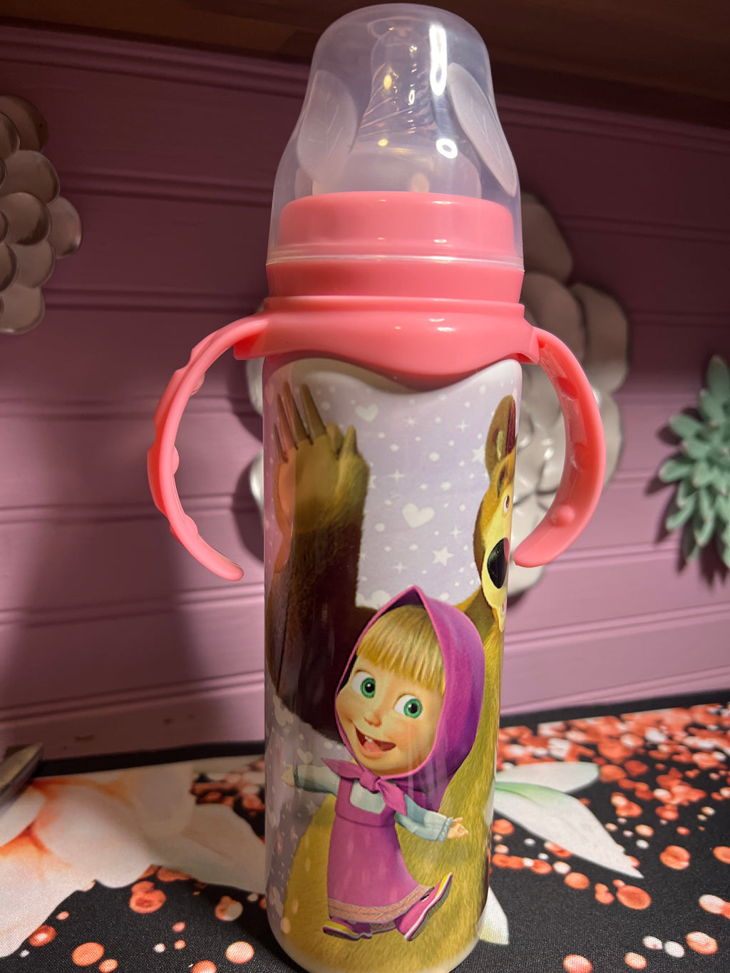 Masha y el oso biberón 8 oz