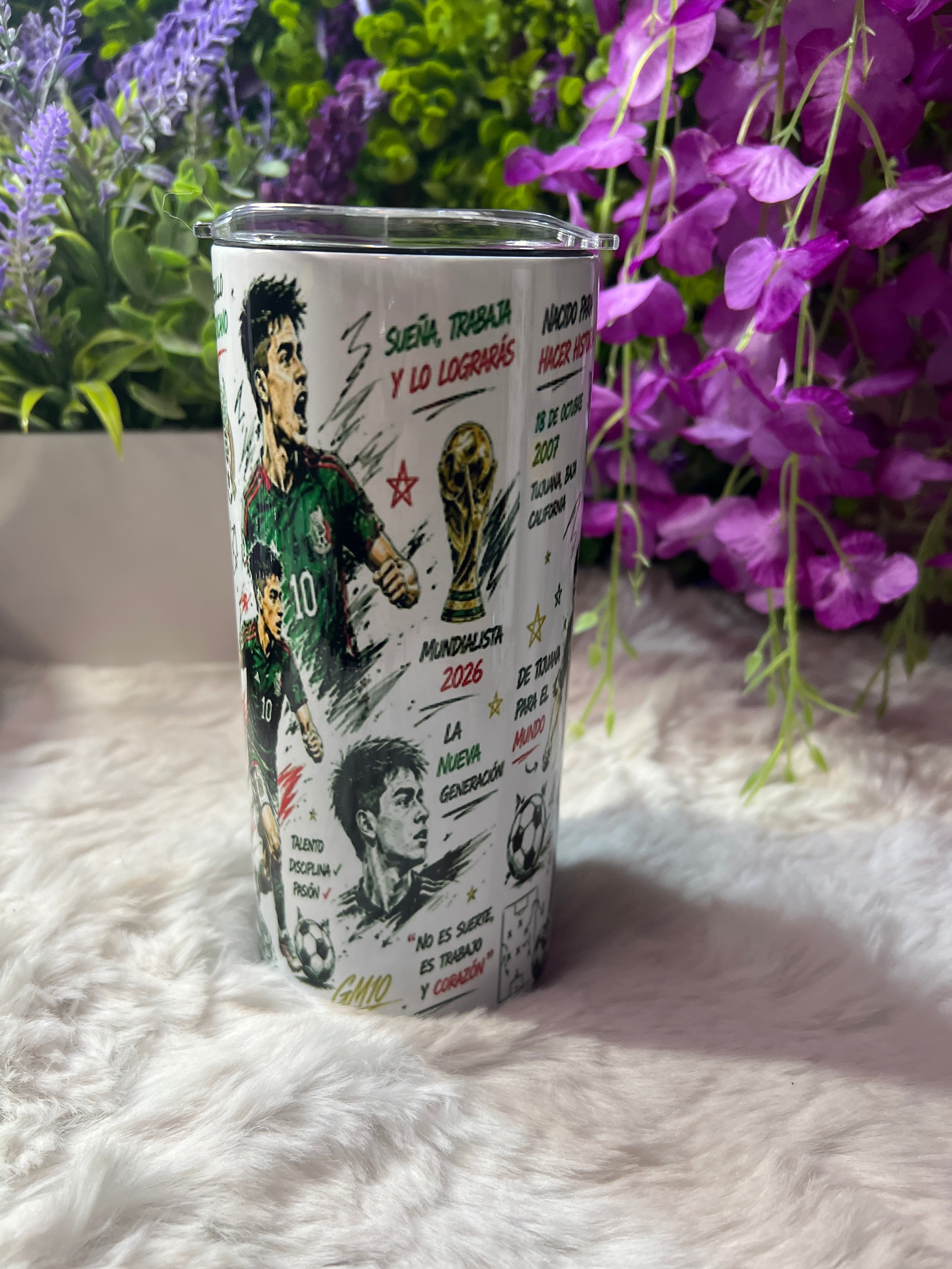 Gilberto Mora tumbler 15 oz 2 in 1