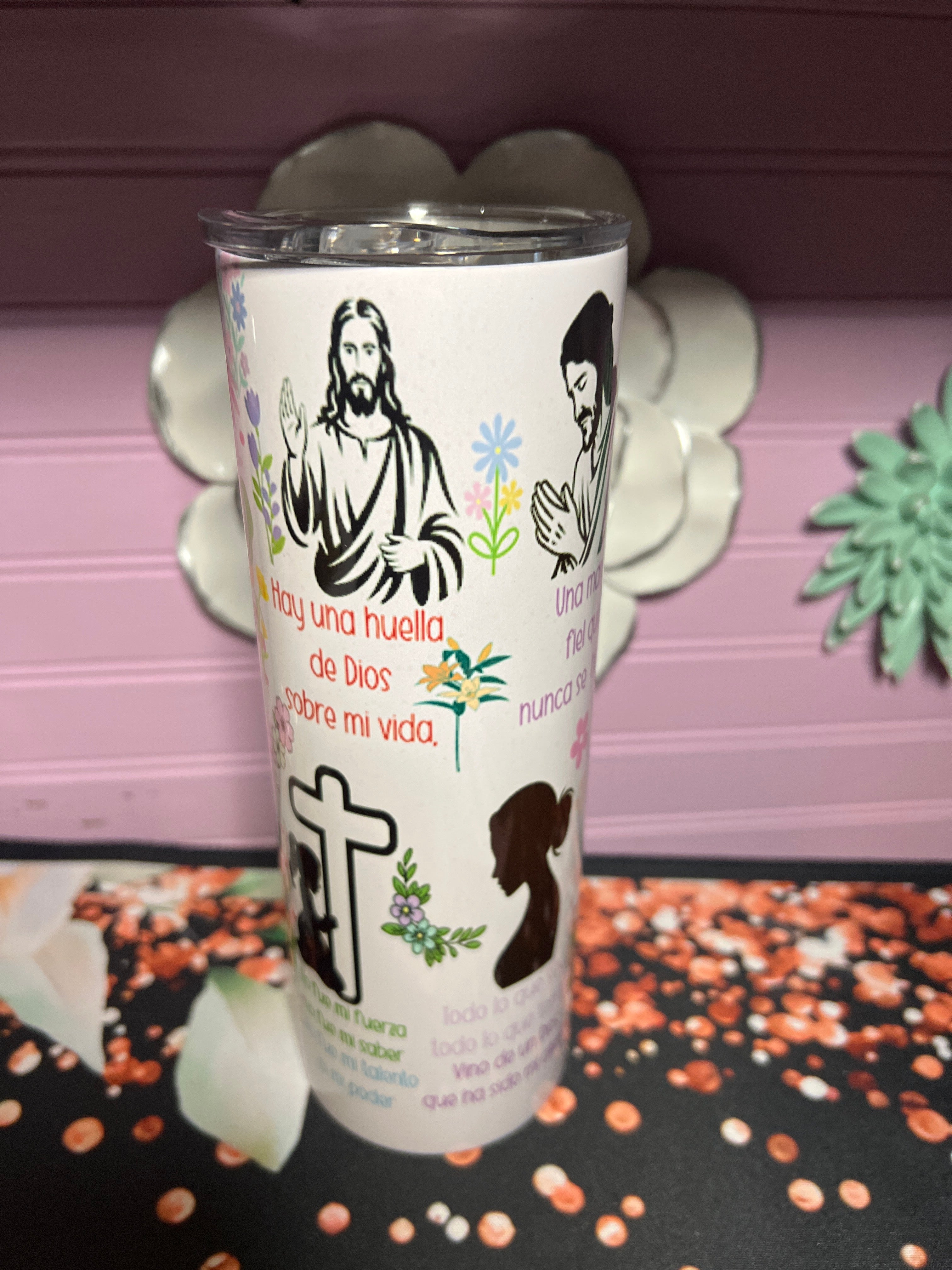 El deseo de Dios tumbler 20oz