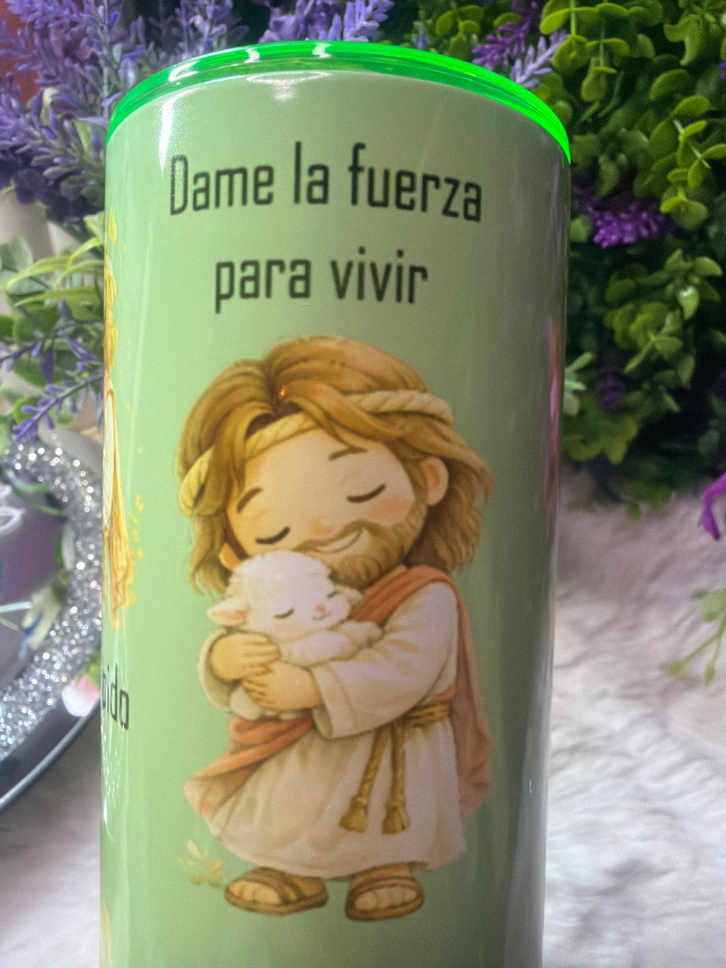 Un día à la vez tumbler 20 oz