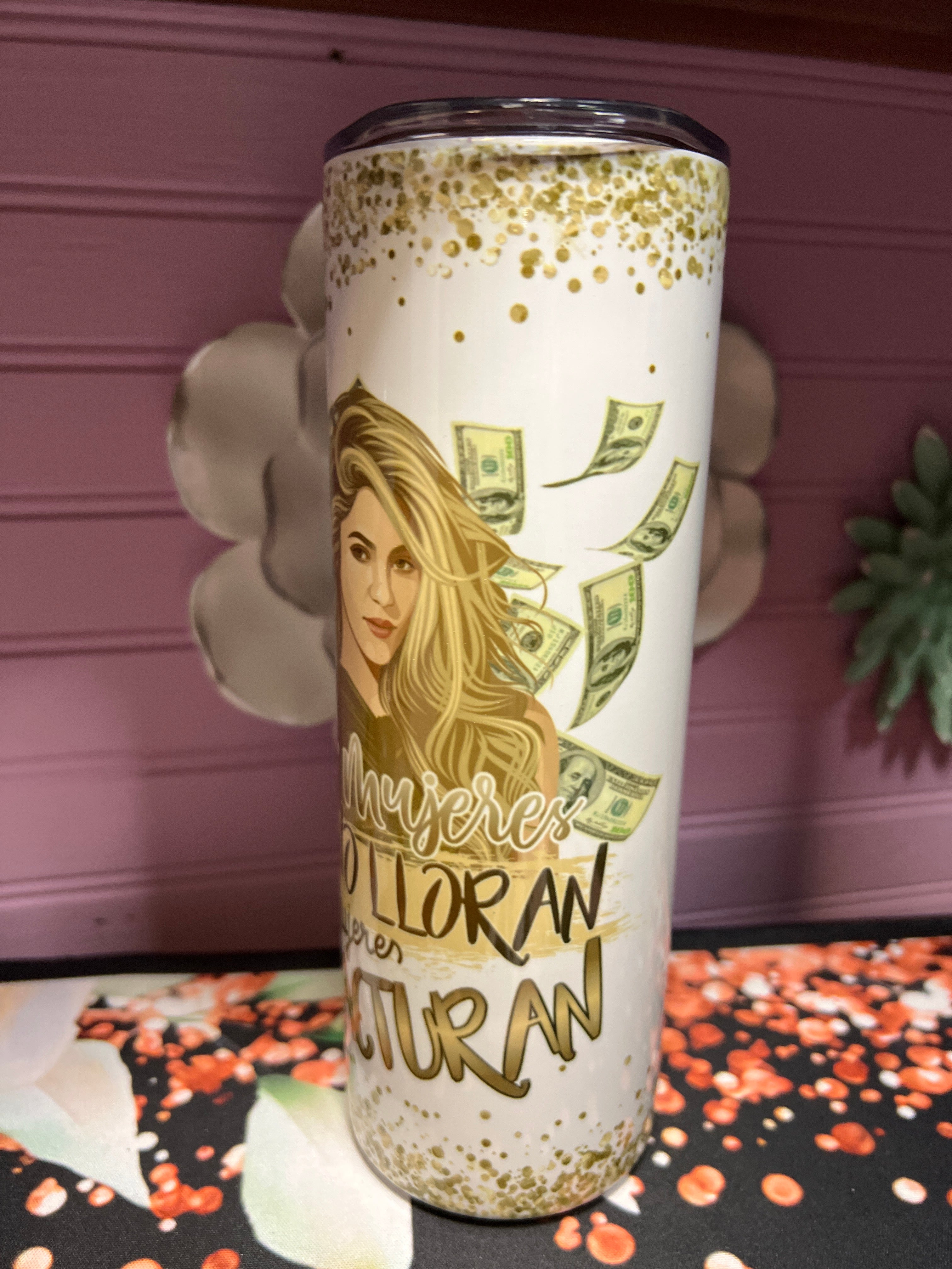 Las mujeres ya no lloran las mujeres facturan tumbler 20 oz