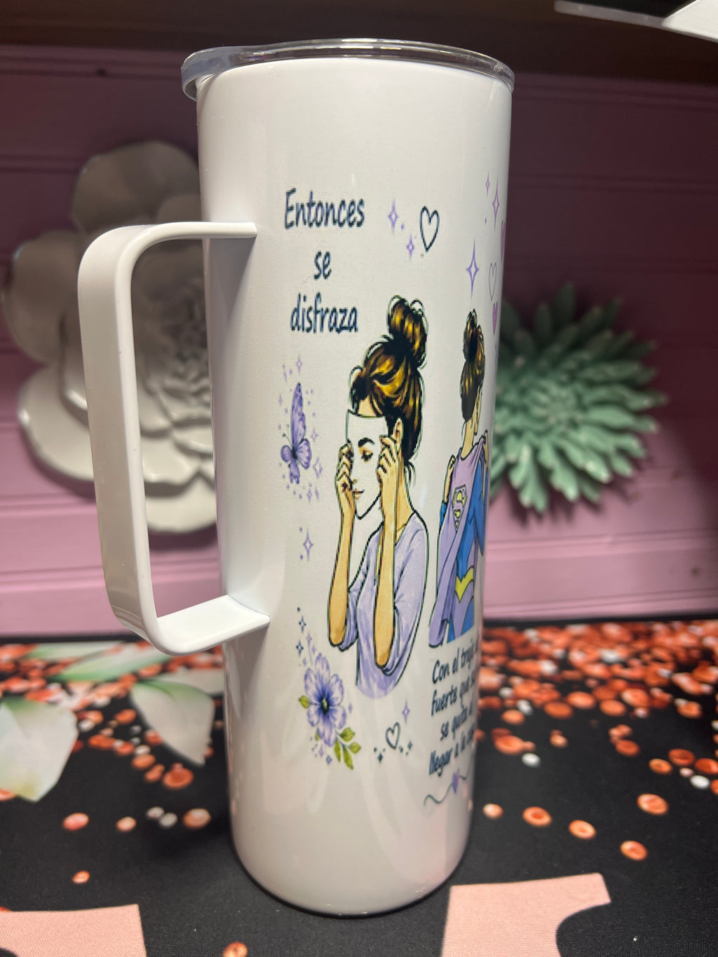 À la niña que fui tumbler 20 oz