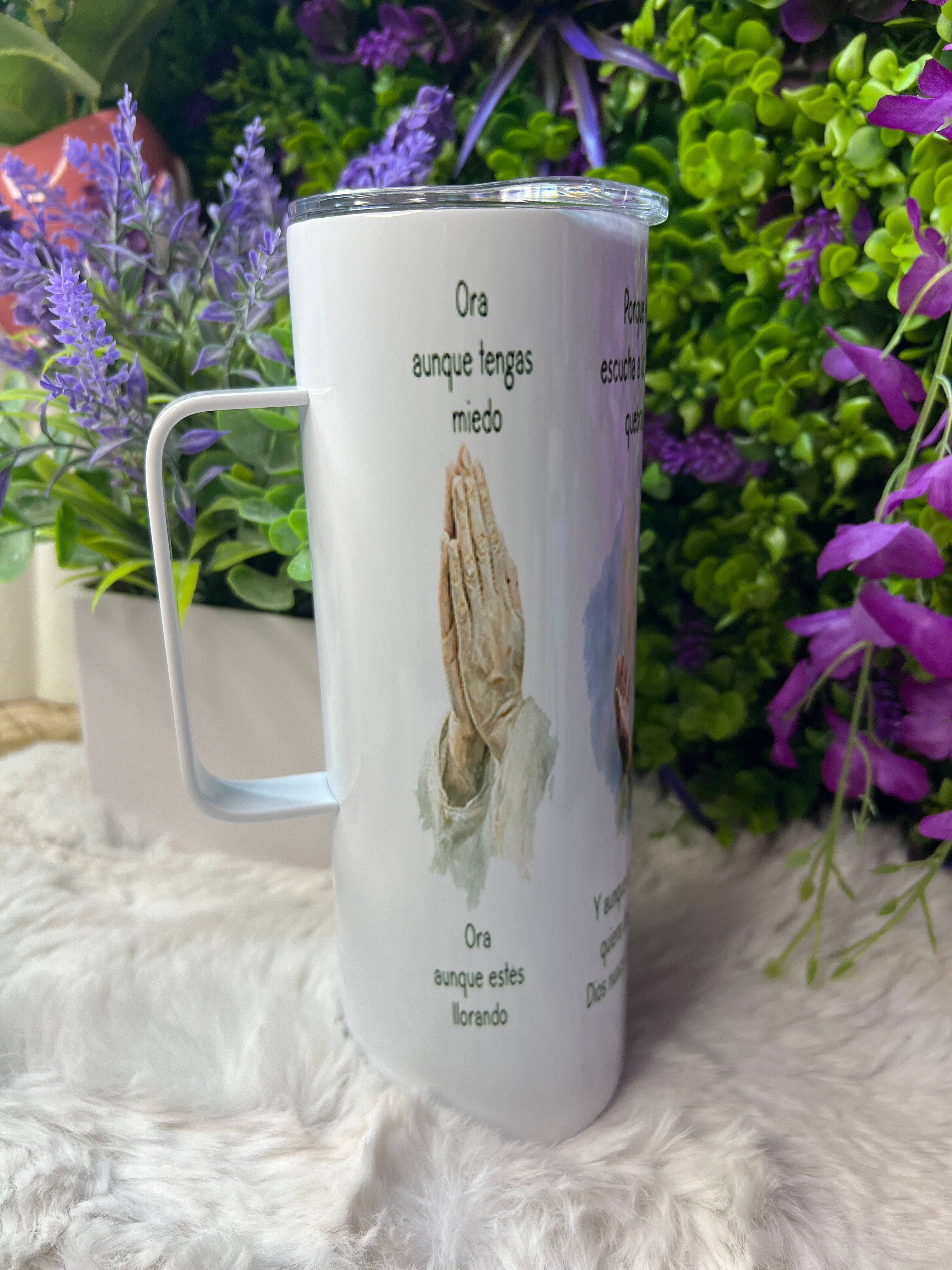 Hay poder en la oración tumbler 20 oz