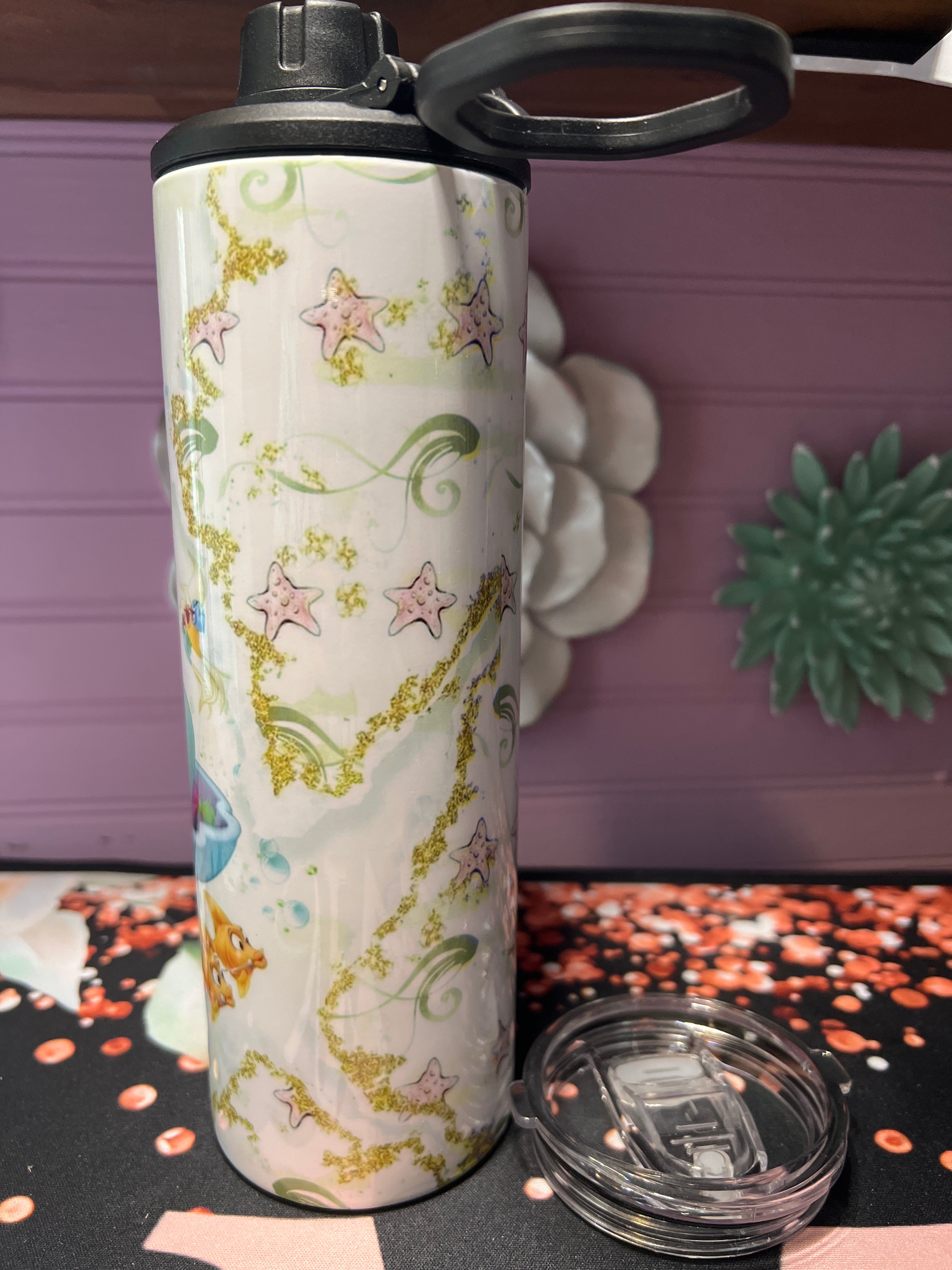 Ariel tumbler 20 oz 2 in 1