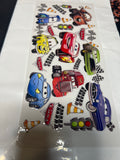 Cars stickers UV DTF