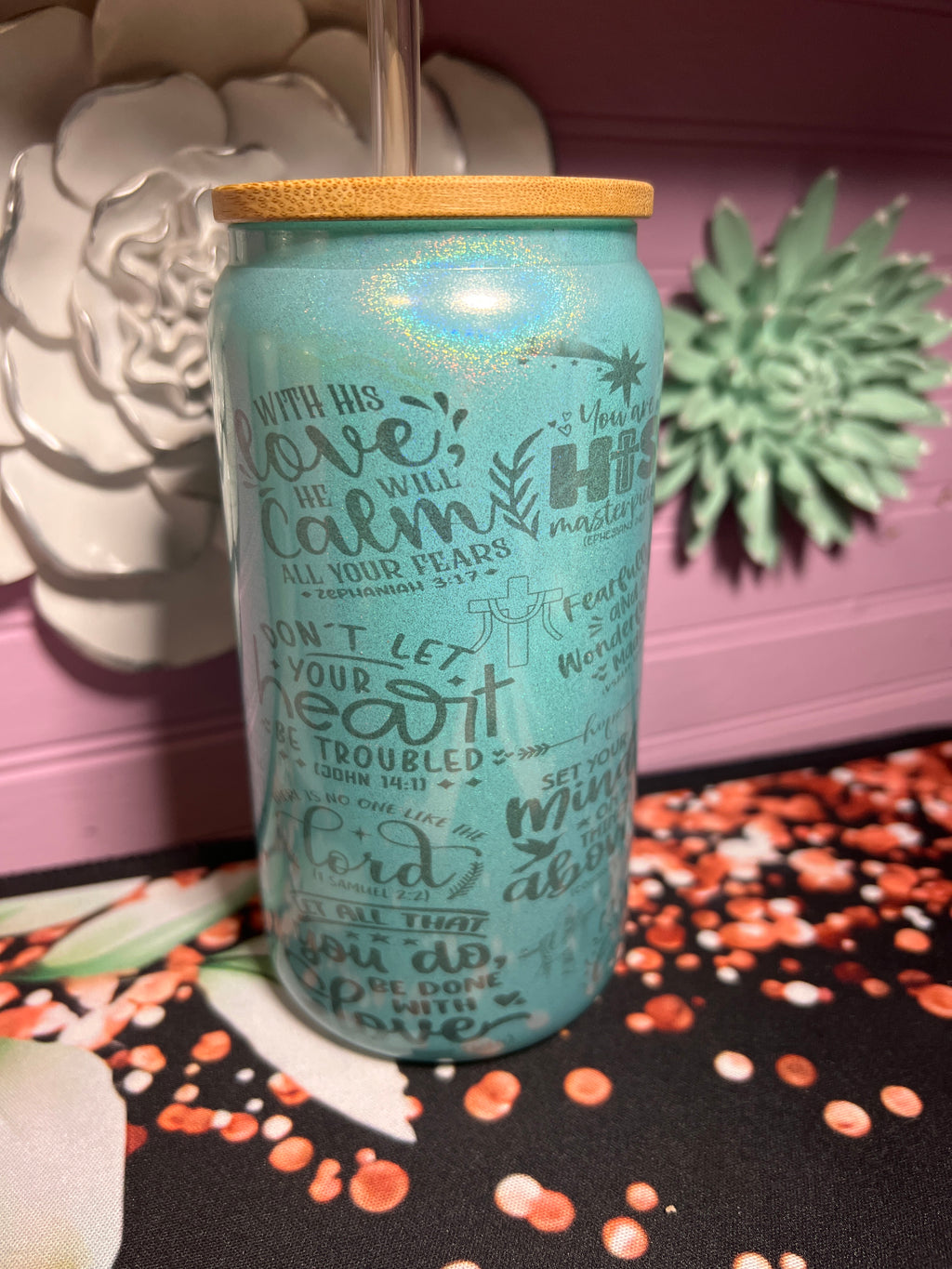 Glass cup 16oz