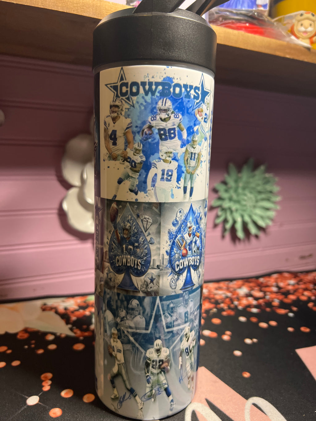 Cowboys tumbler 20 oz