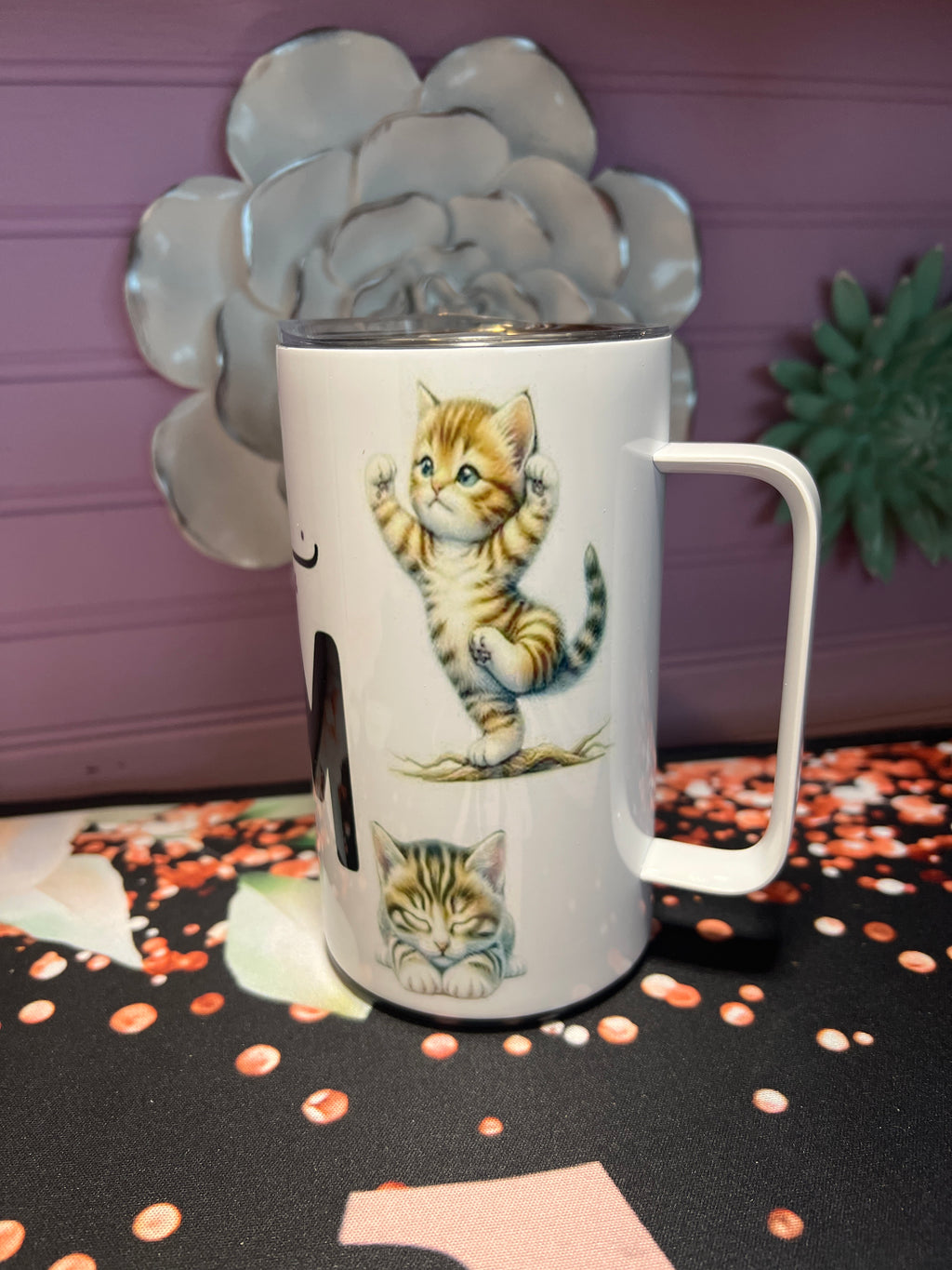 Cat Mom taza 14 oz
