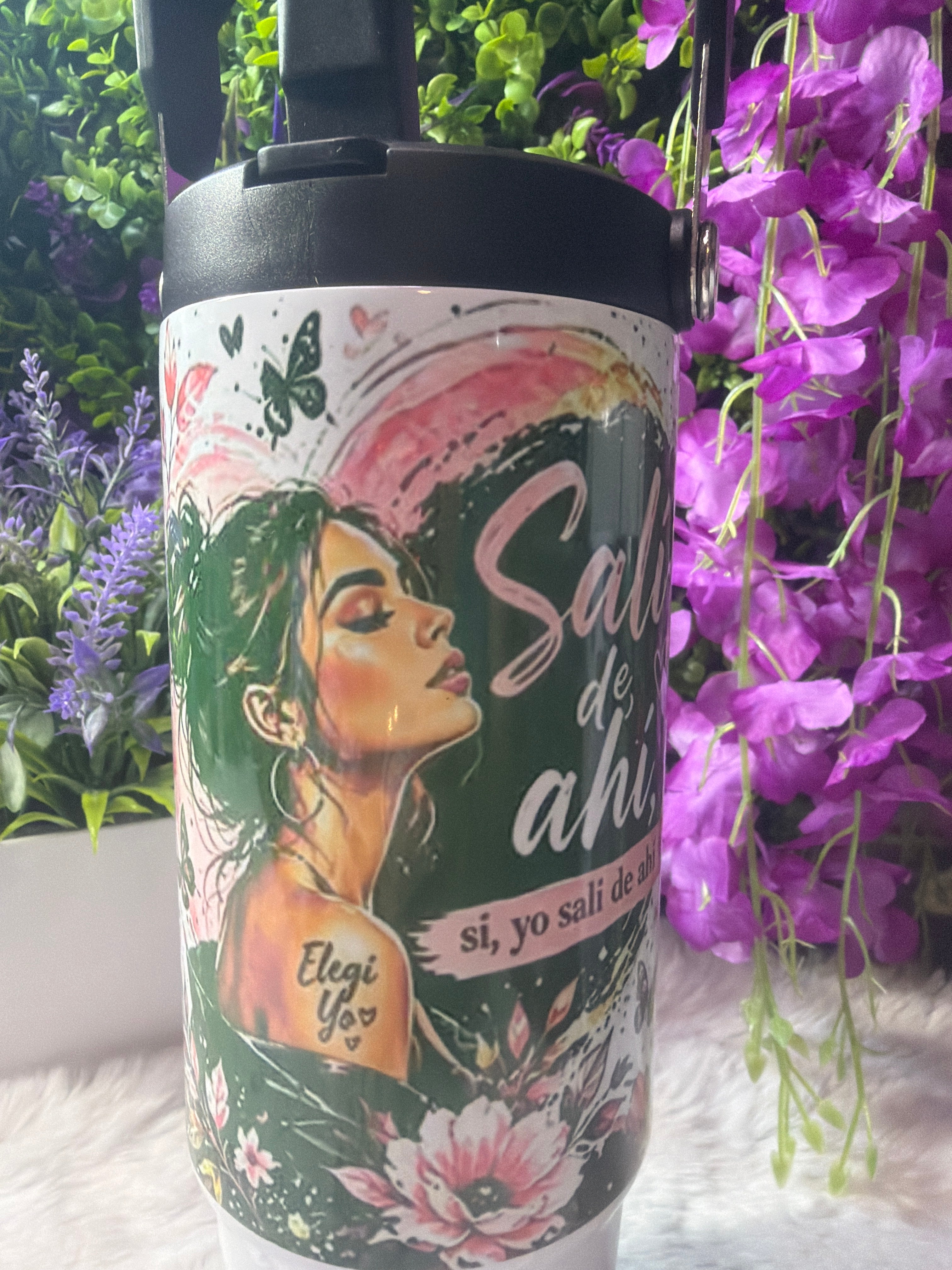Salí de ahí tumbler 30 oz