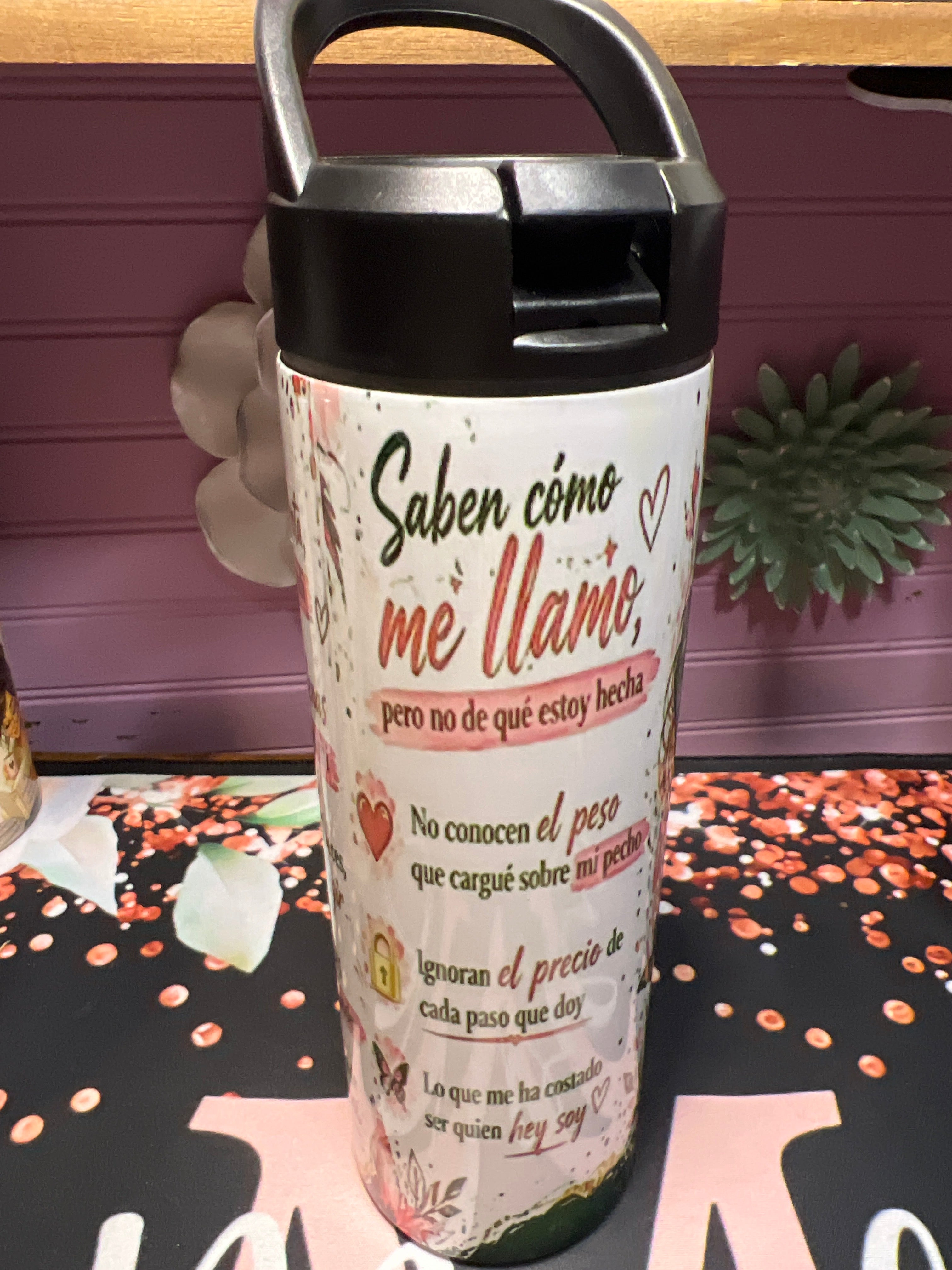 Salí de ahí tumbler 20oz