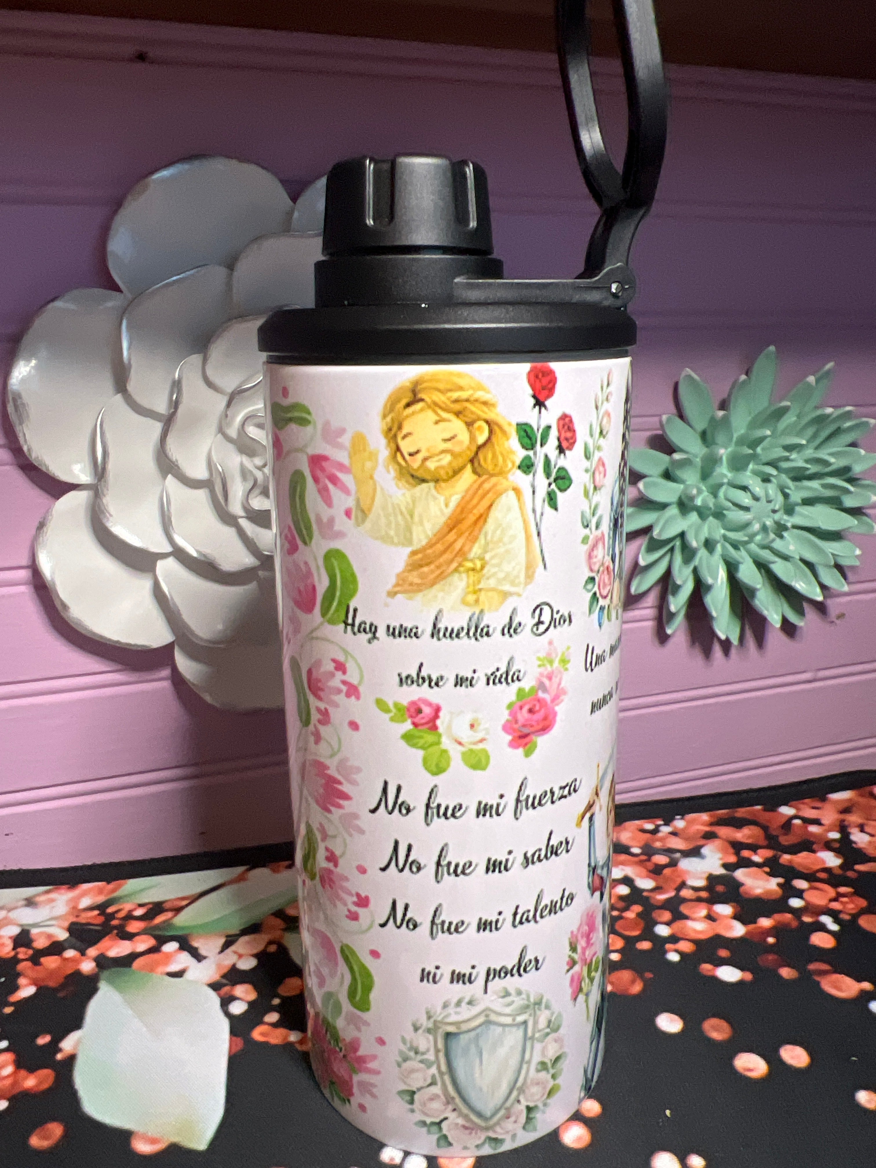 El deseo de Dios tumbler 15 oz 2 in 1