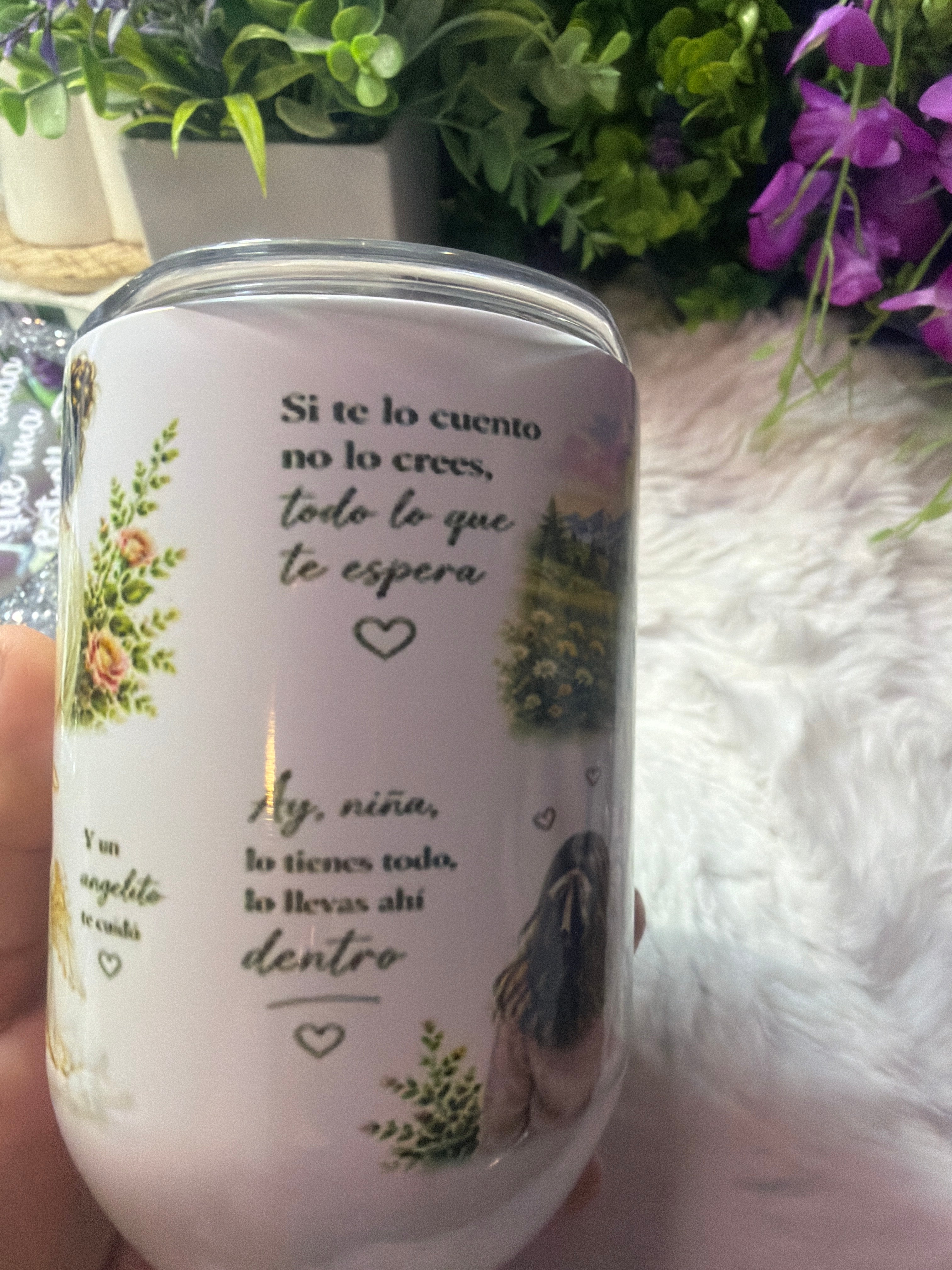 À La Niña Que fui cup 12 oz