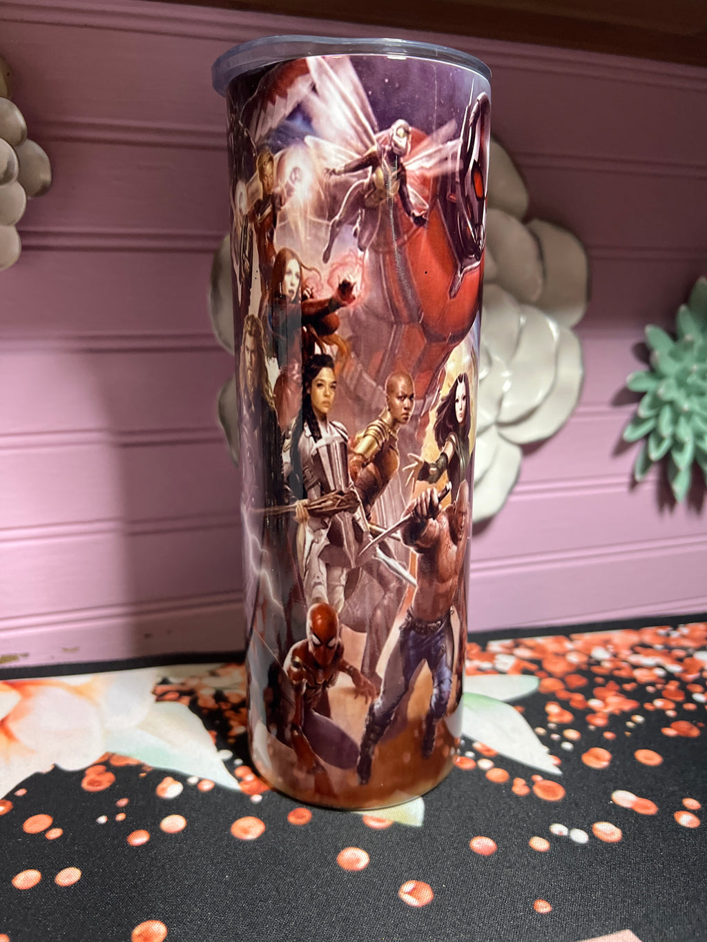 Tumbler 20oz Súper Héroes