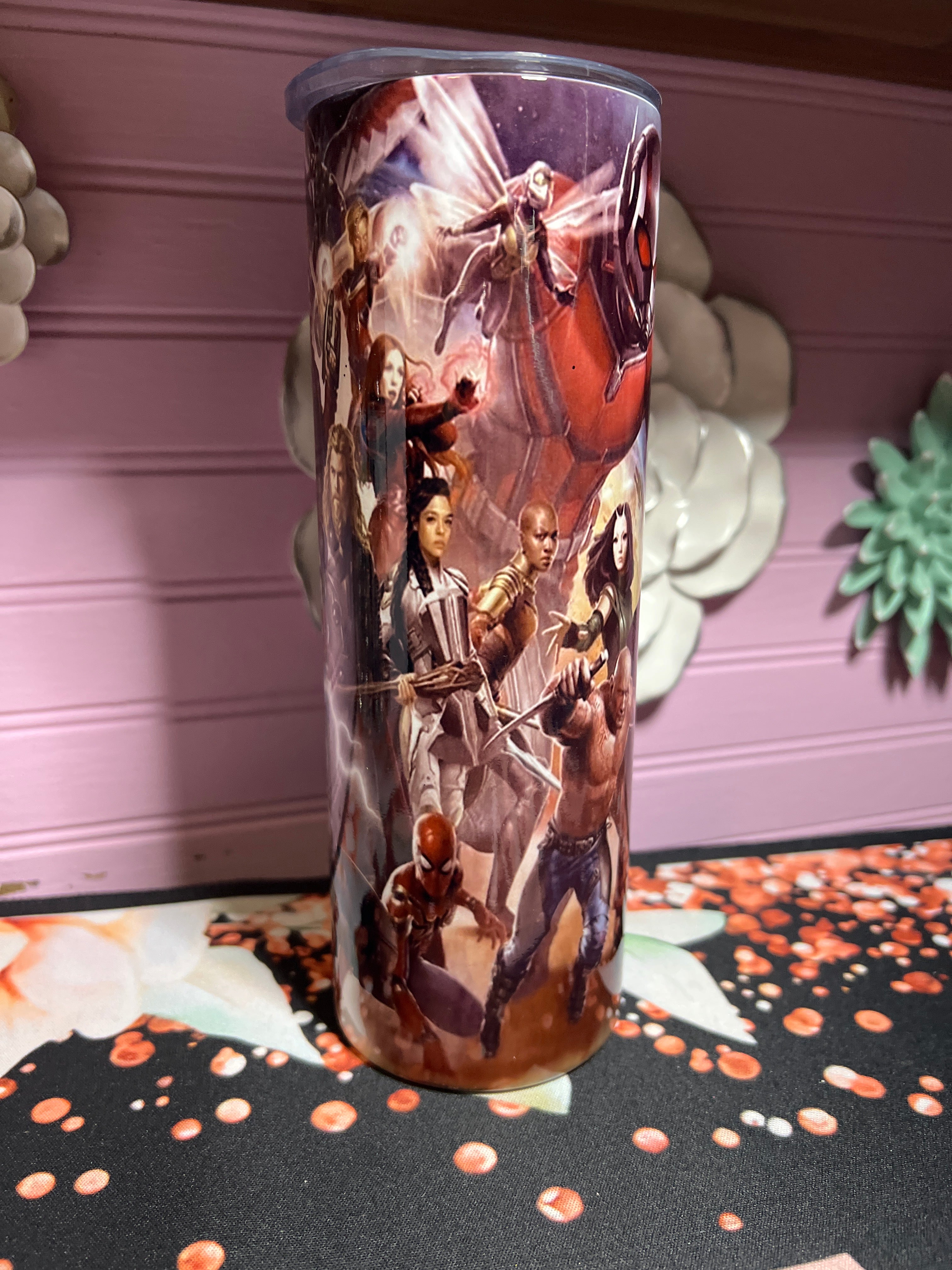 Tumbler 20oz Súper Héroes