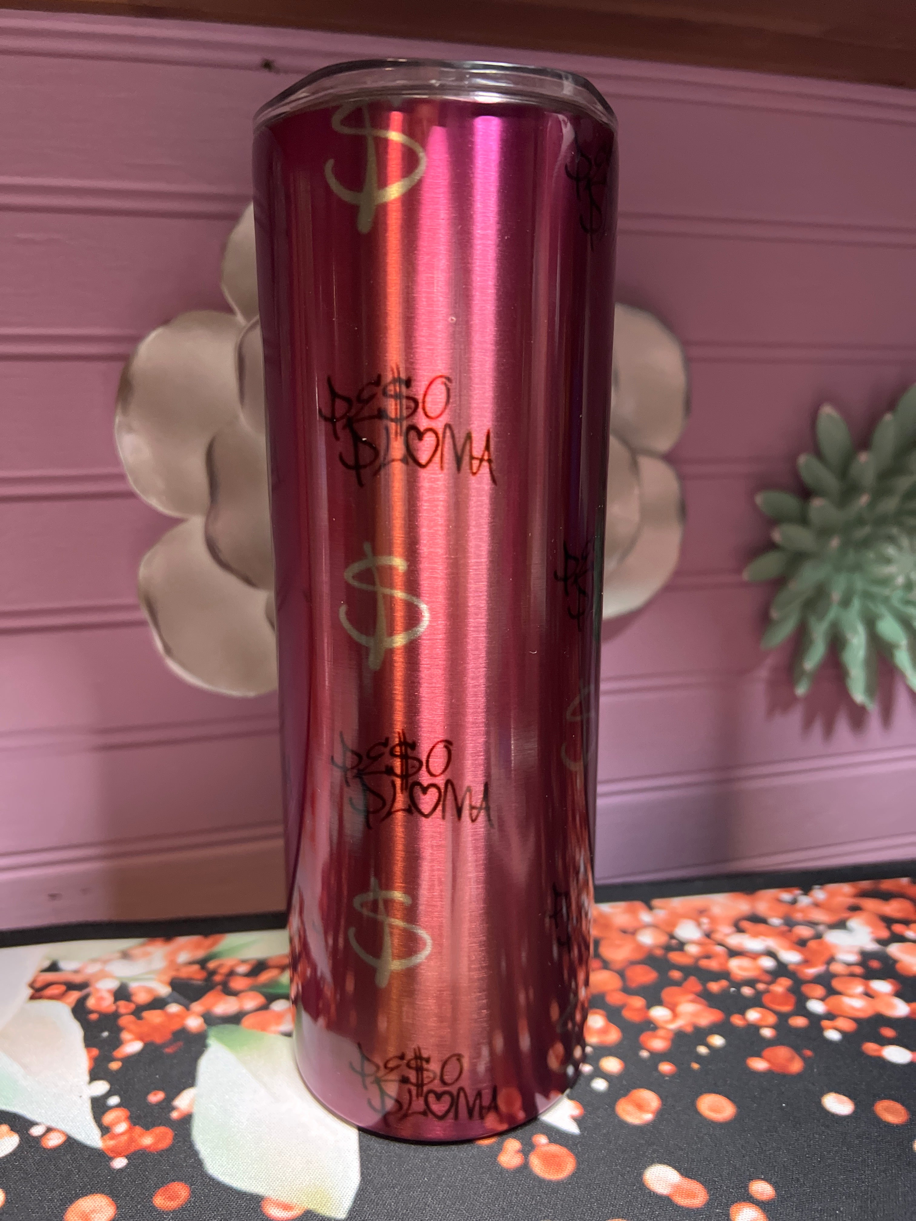 Peso pluma tumbler 20 oz acero inoxidable