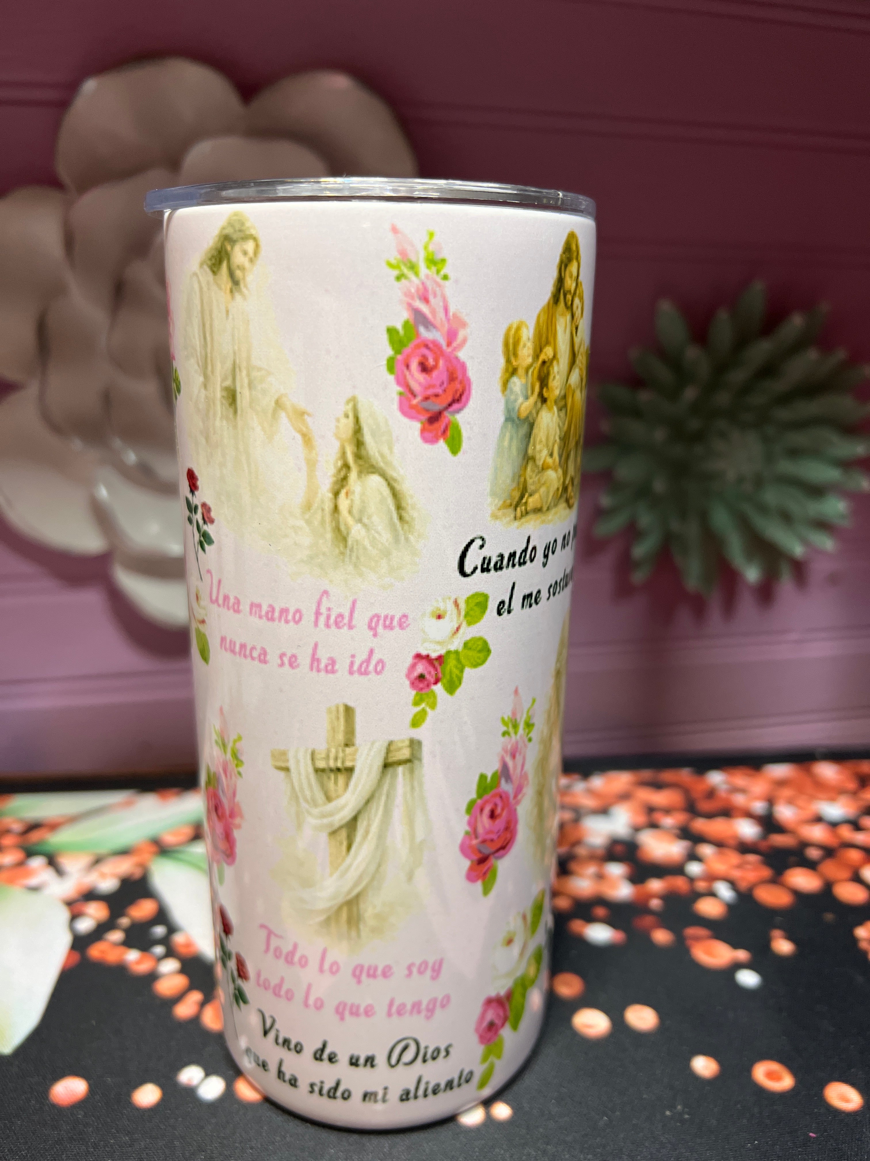 El deseo de Dios tumbler 15 oz