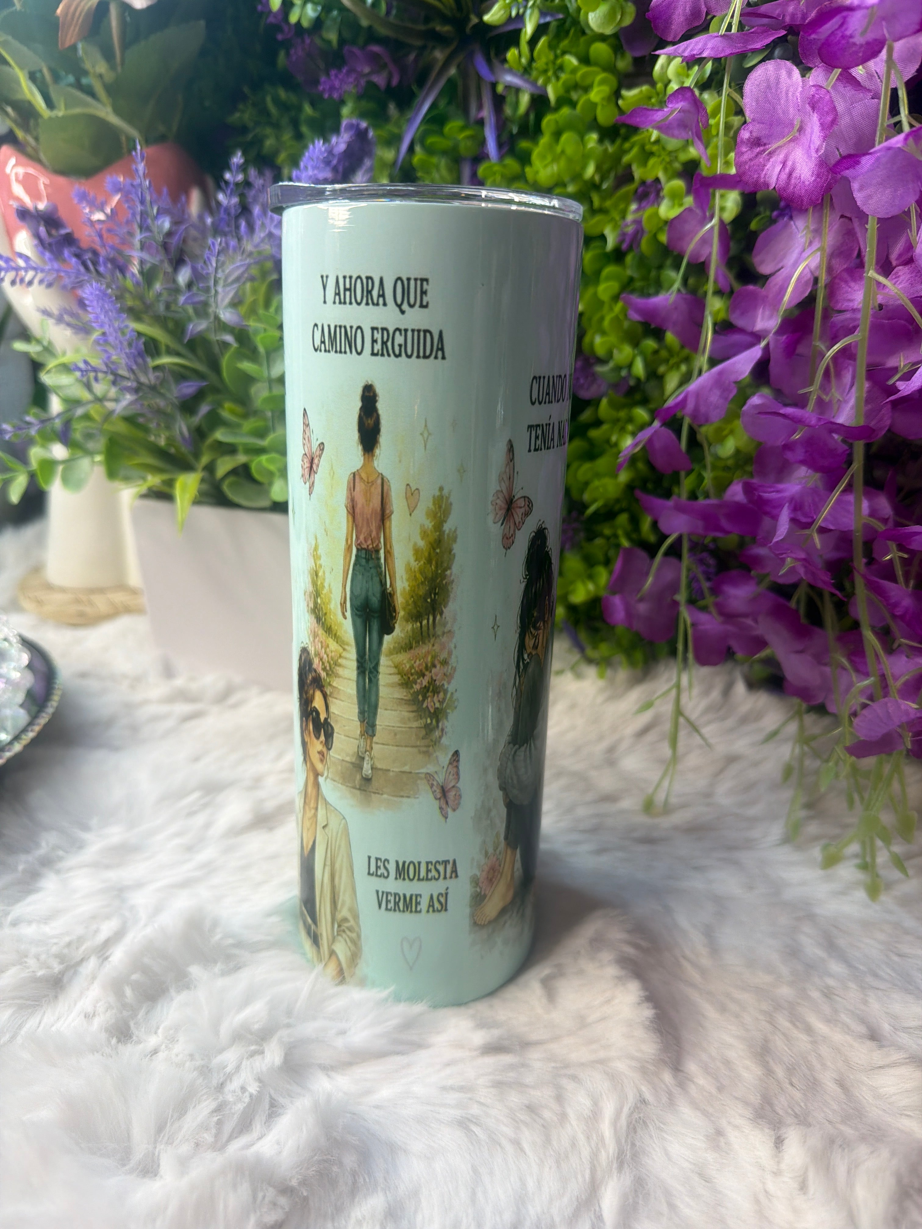 Que hablen de mí tumbler 20 oz