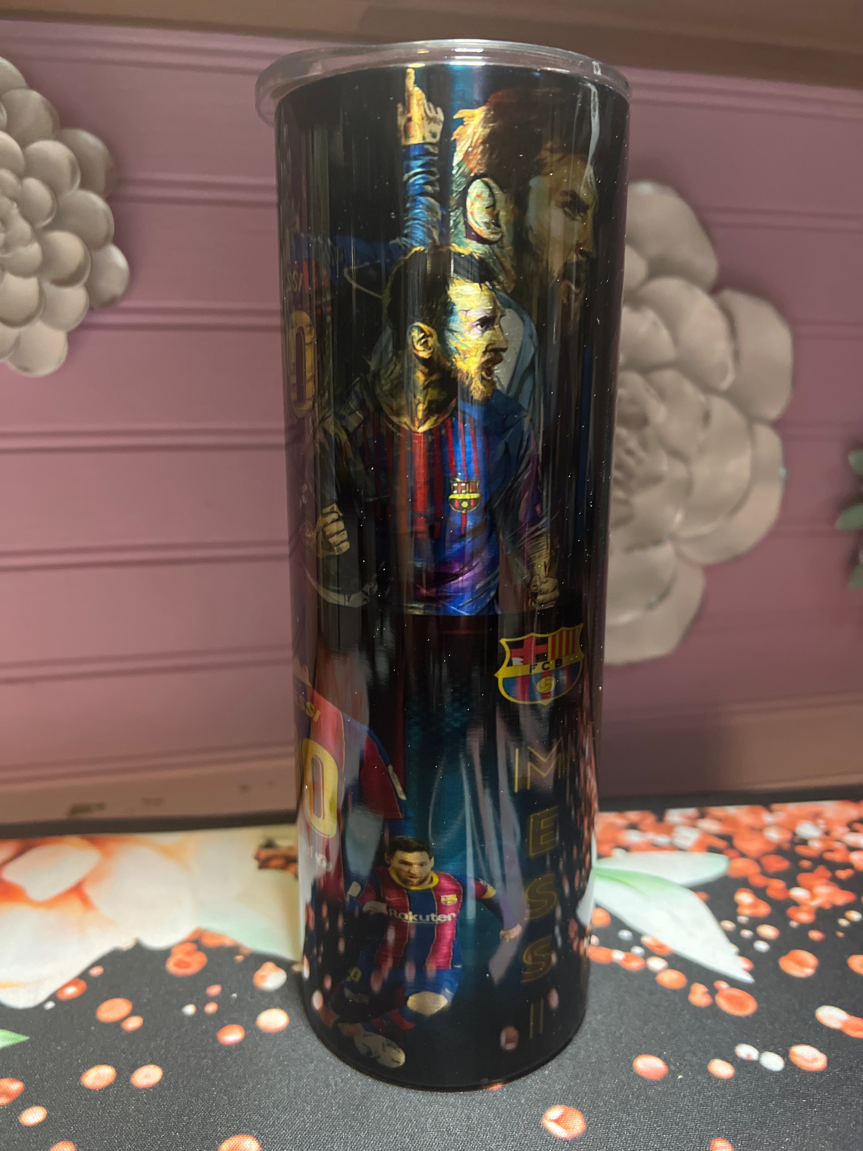 Messi tumbler 20 oz