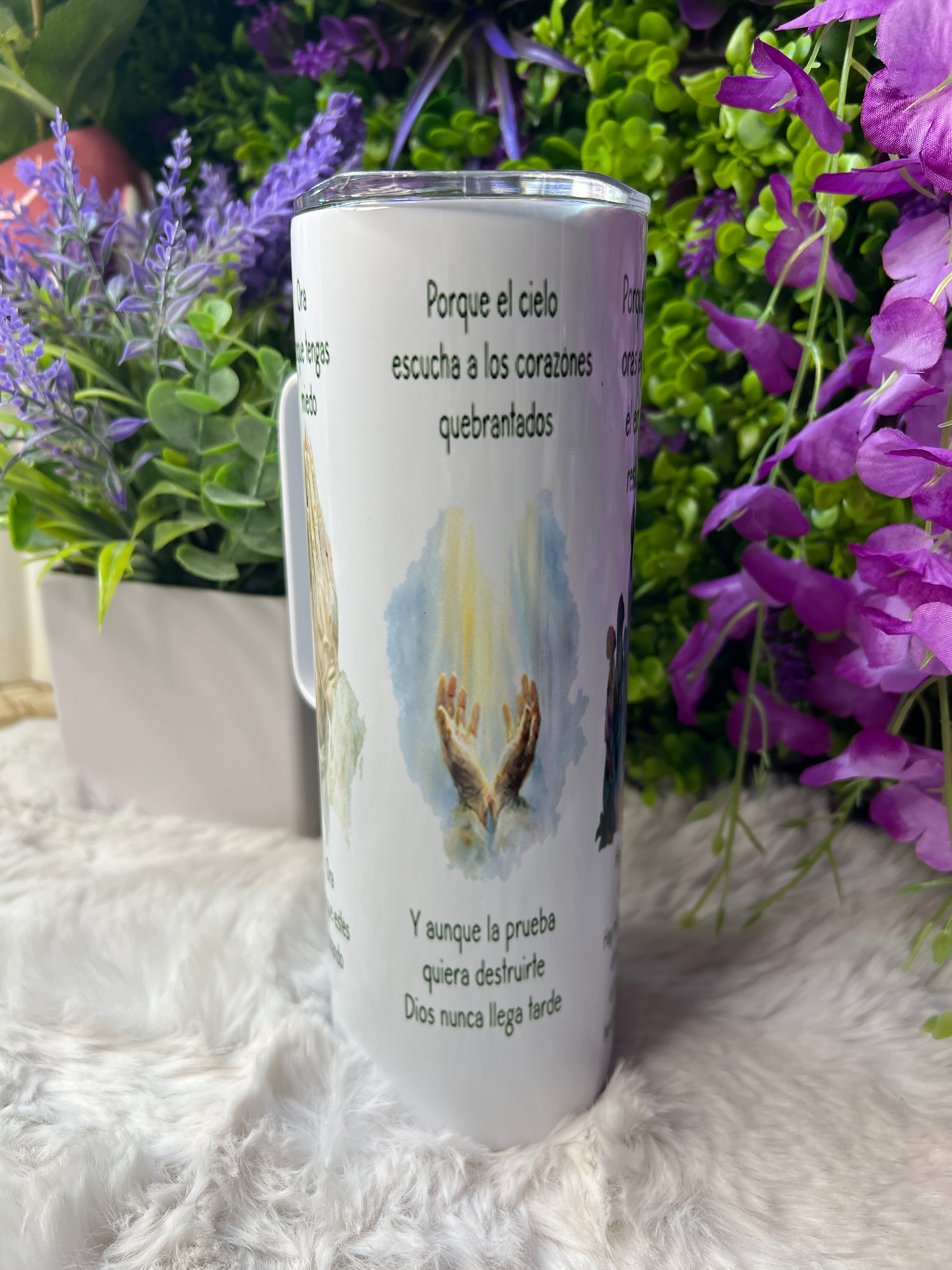 Hay poder en la oración tumbler 20 oz
