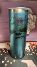 Tumbler 20 oz shitzu w/gliter